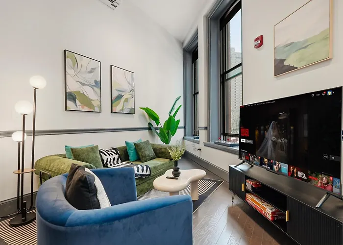 Stylish 1br Downtown Apartment, Nfl Draft Apartment